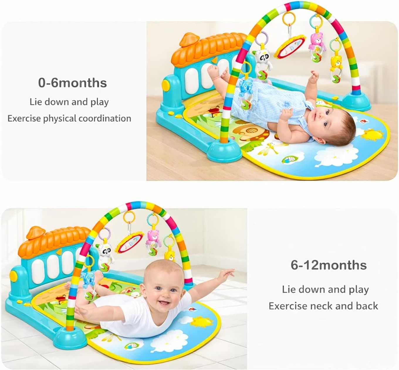 BABY MUSICAL PLAY MAT GYM