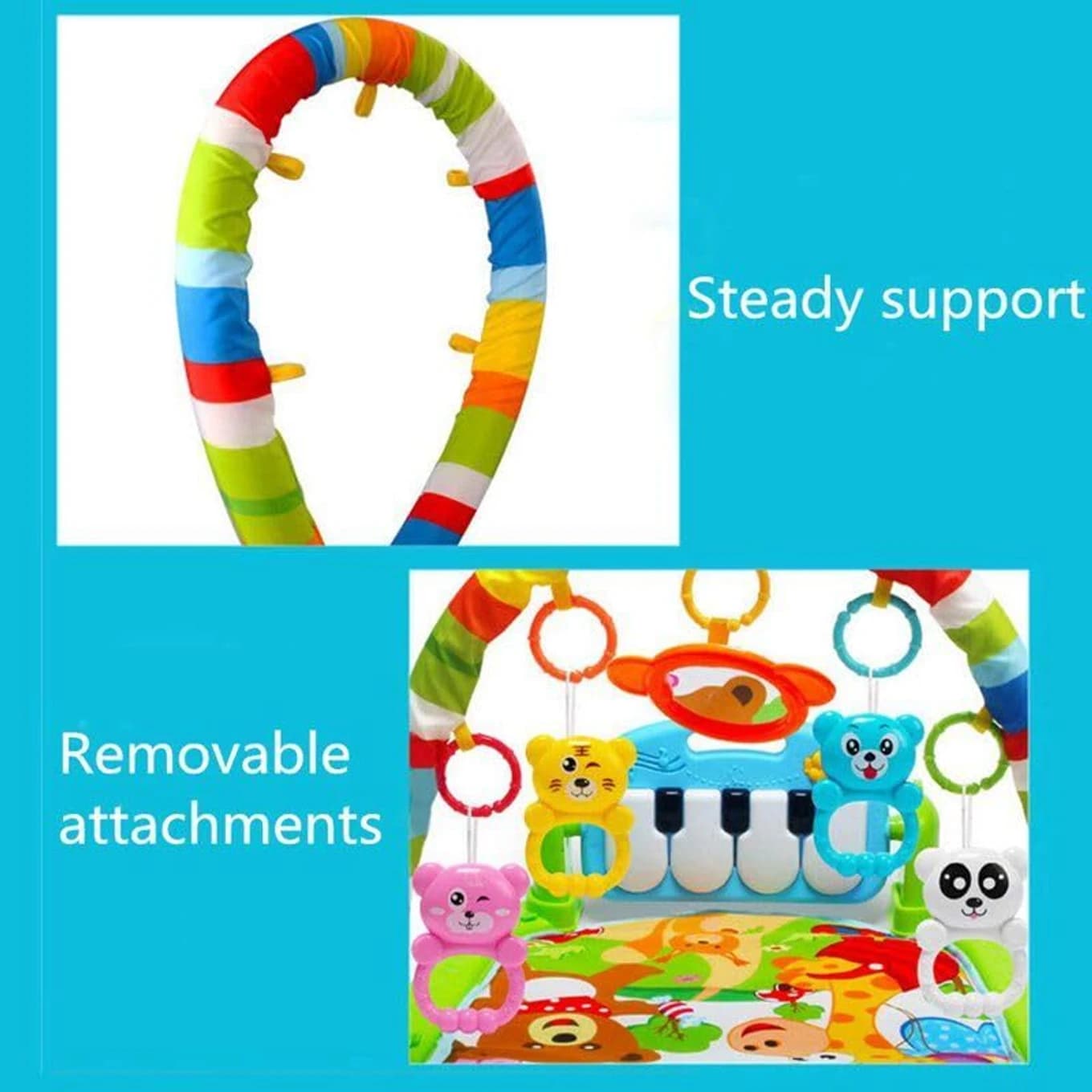 BABY MUSICAL PLAY MAT GYM