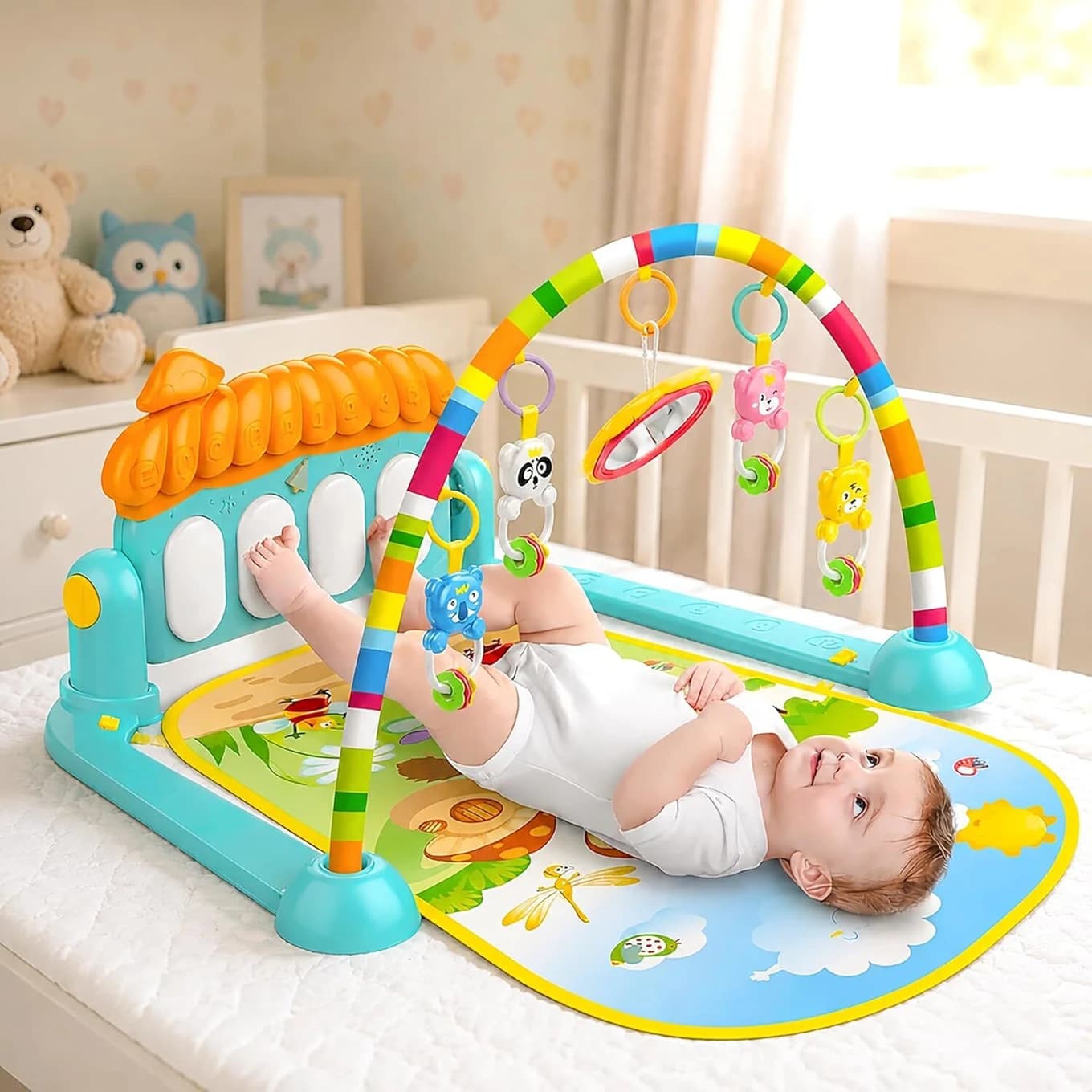 BABY MUSICAL PLAY MAT GYM